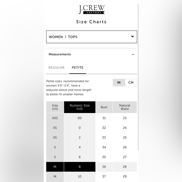 J. Crew Factory White Petite Lightweight Cotton Top - Picture 12 of 12